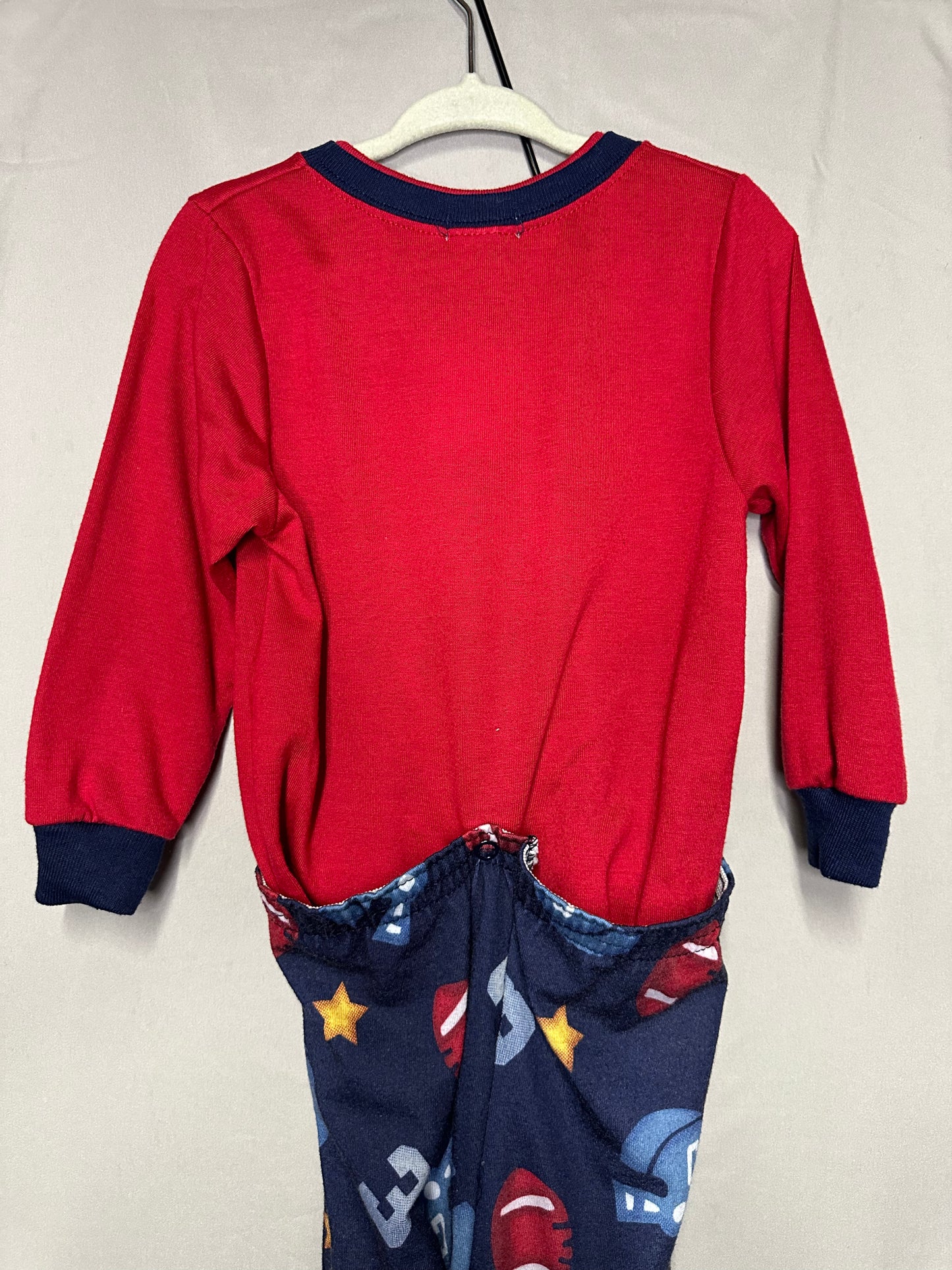 Carter's Long Sleeve Football Pajama Set