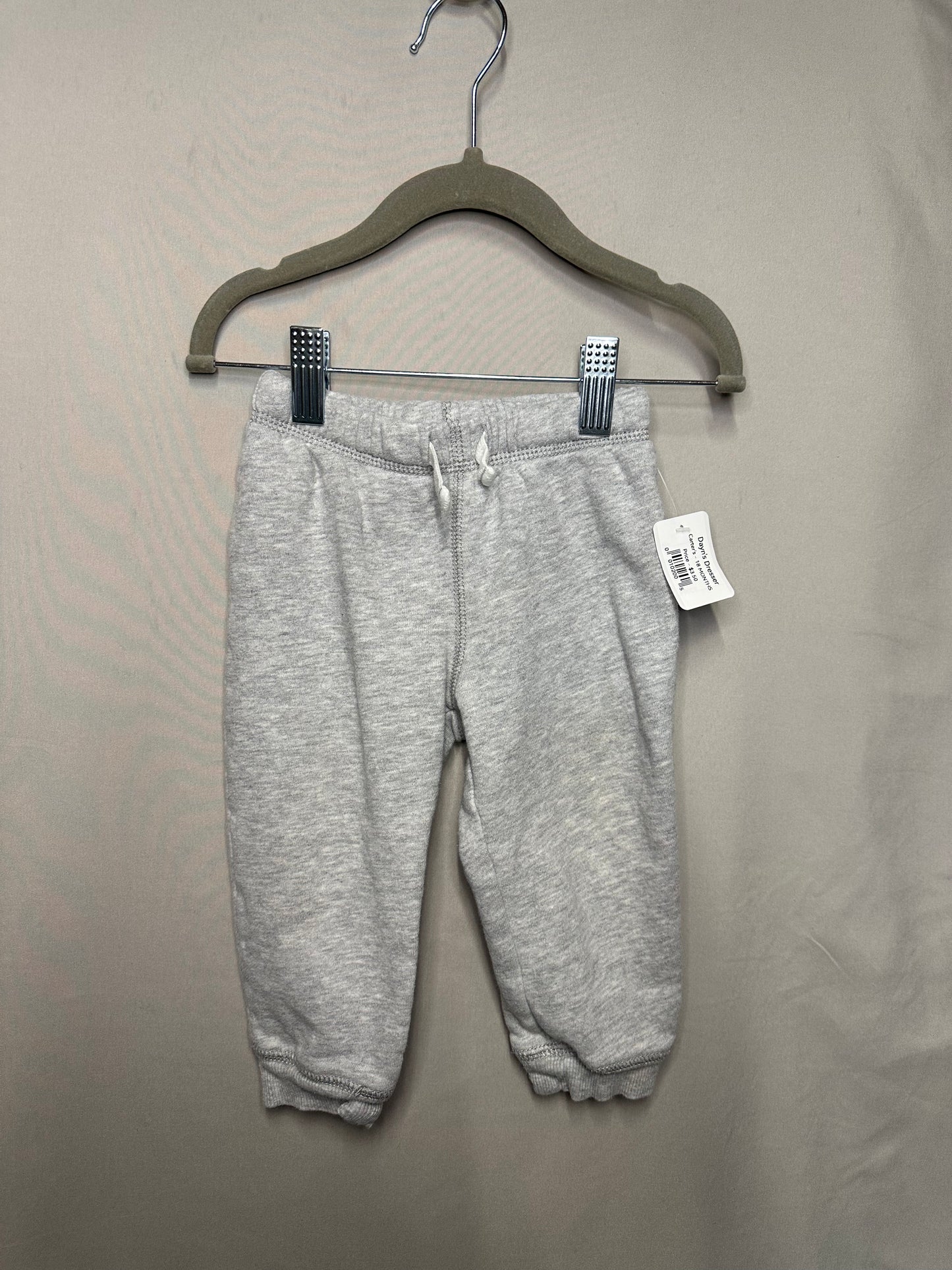 Carter's - Light Gray Jogger Sweatpants