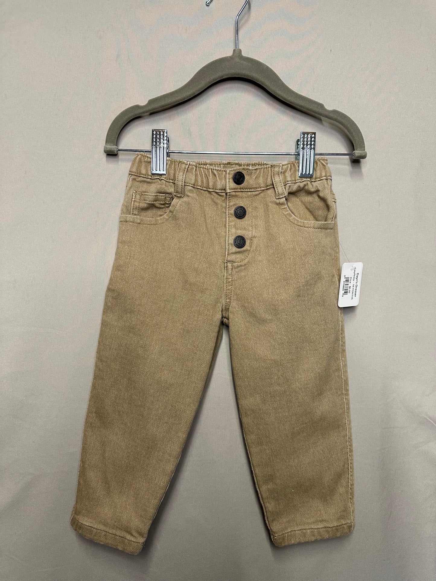 Easy-Peasy Khaki Denim